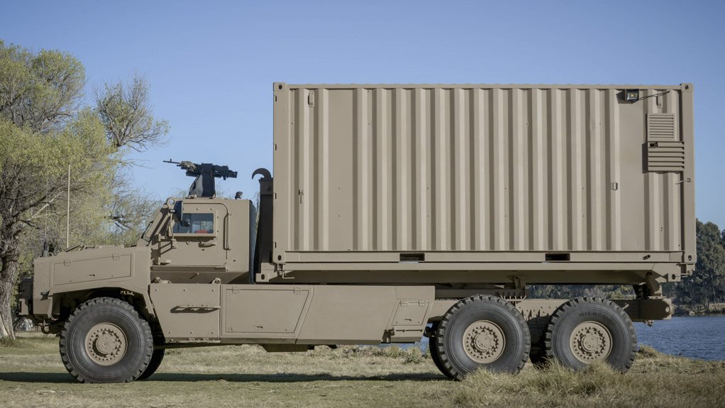 Every aspect of the Denel Africa Truck is designed for military logistical use in African conditions
