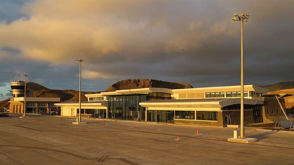 The St Helena airport