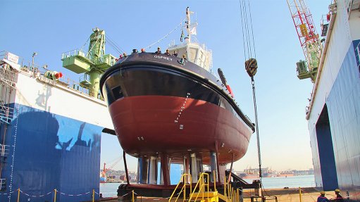 Launch of Osprey marks halfway point in TNPA’s R1.4bn tug-building contract