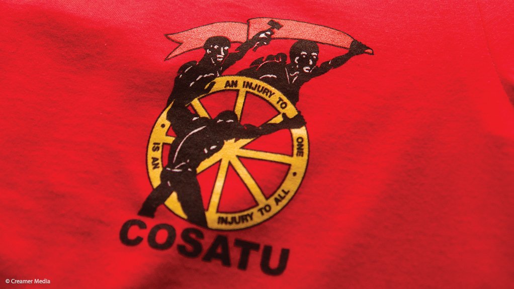 Direct anger at private sector, not government, Cosatu and SACP tell protesting students