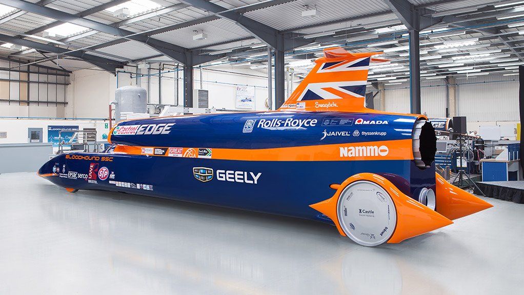 The Bloodhound vehicle