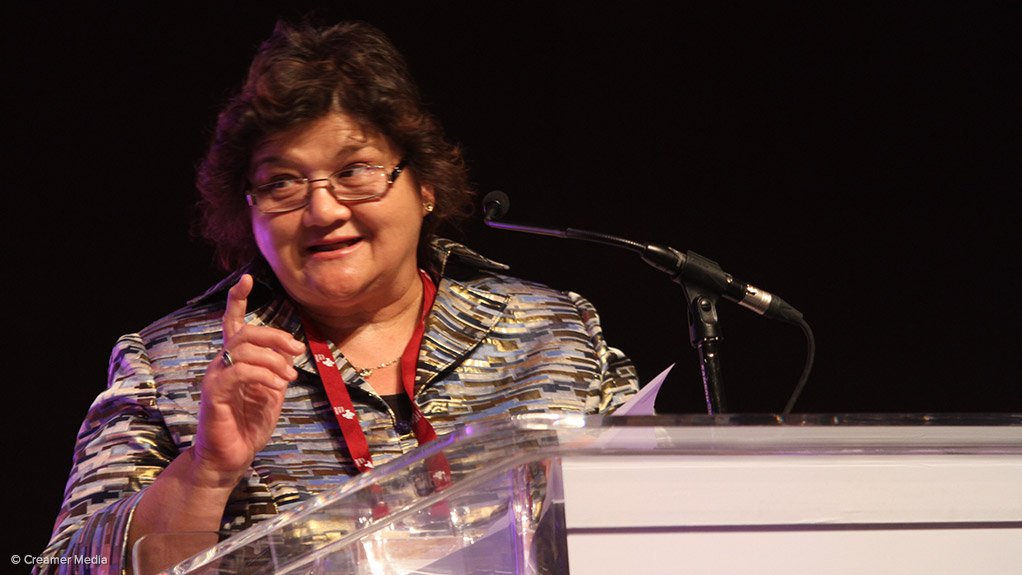 Public Enterprises Minister Lynne Brown