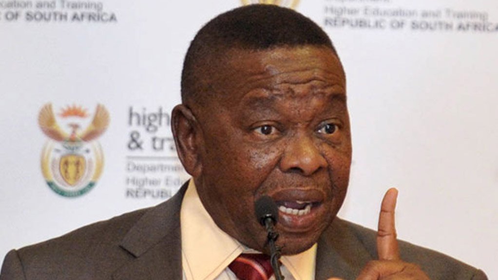 Higher Education and Training Minister Blade Nzimande