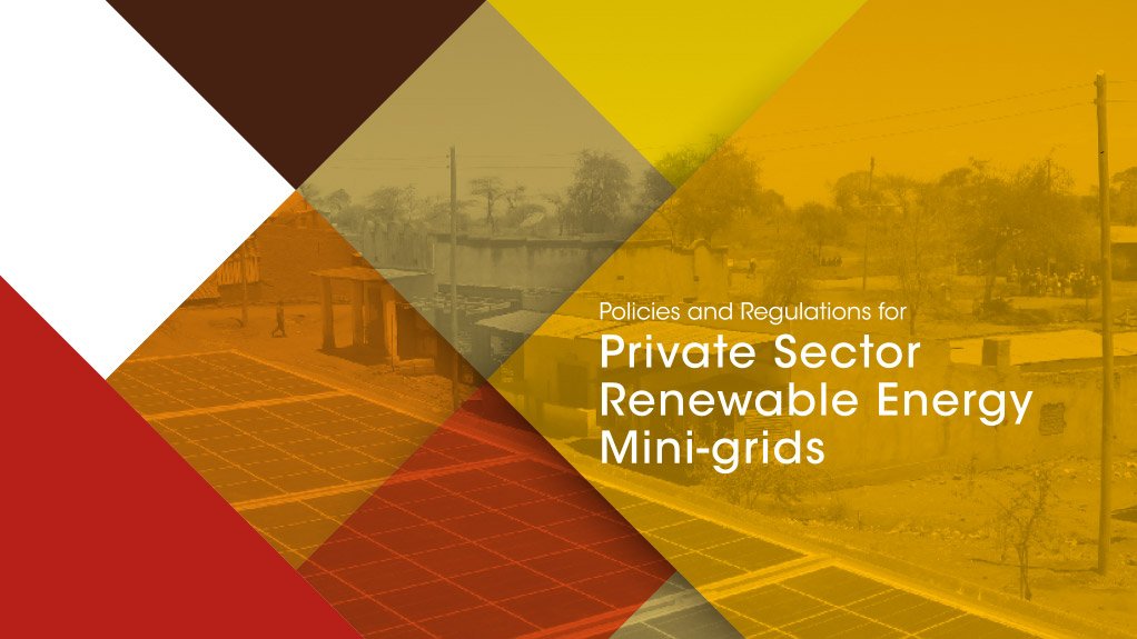 Policies and regulations for private sector renewable energy mini-grids 