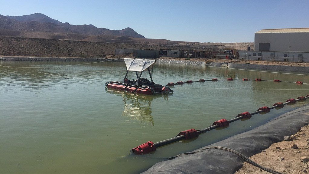Slurrysucker Ensures Return Water Pond Capacity In Namibia