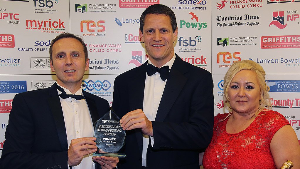 Invertek delighted at Powys Business Awards hat-trick