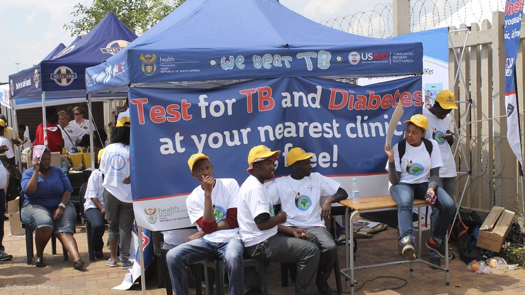 WORRYING TRENDS With the exception of tuberculosis, which has been declining since 2012, the number of mine employees with diabetes, hypertension and HIV is steadily increasing