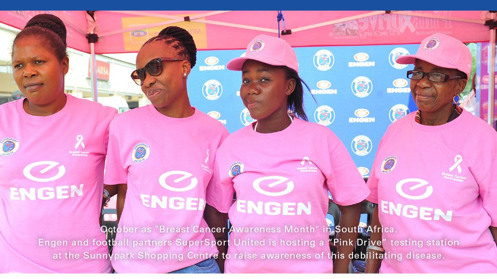 Engen and Supersport United join PinkDrive to raise cancer awareness