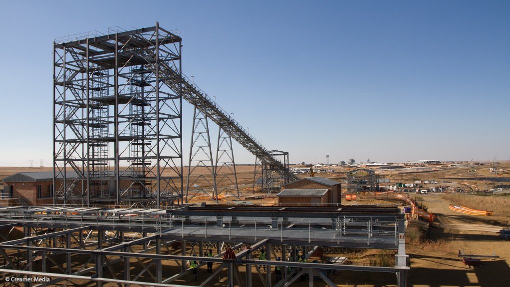 NEW DEVELOPMENTS
The Shondoni shaft replaces the West shaft at the Middelbult mine as part of Sasol’s bid to ensure continued access to exploitable reserves
