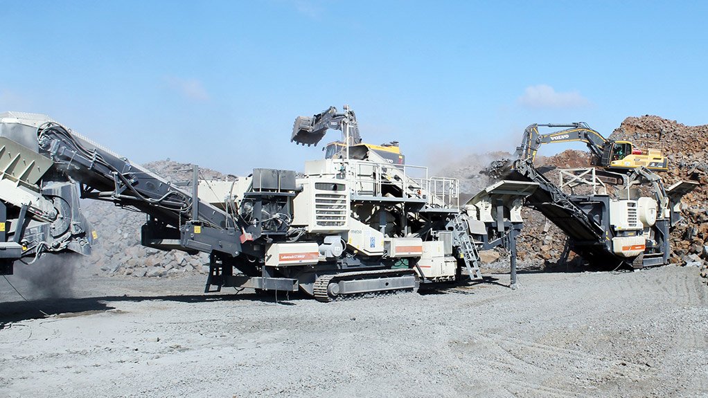 B&E International breaks 550 tph with Metso Mobile products