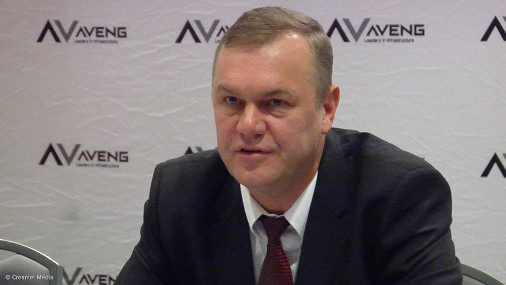 Aveng CEO Kobus Verster 