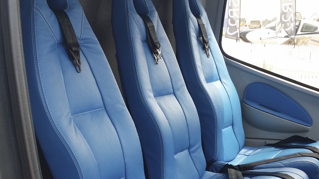HELICOPTER SEATS
Seats made by AAT Composites installed in an Airbus Helicopters H130 helicopter
