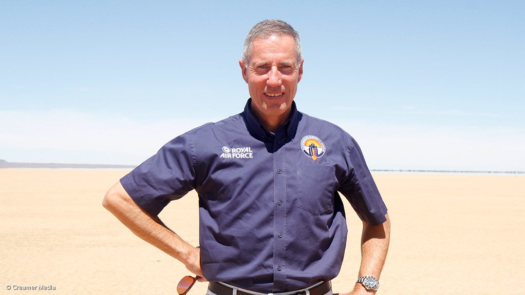 Andy Green, who will pilot the Bloodhound