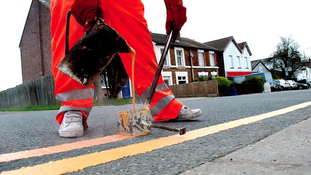 DANGERS UNDERFOOT  Friction caused by vehicles tyres erodes the lead paint, which could result in pedestrians or drivers inhaling minuscule amounts of lead particulates