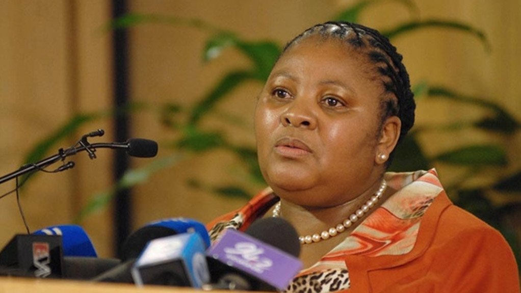 Defence Minister Nosiviwe Mapisa-Nqakula 