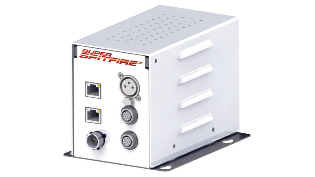 SPITFIRE SYSTEM The Spitfire broadband power line modem is designed to stream communications from underground mining operations to the surface