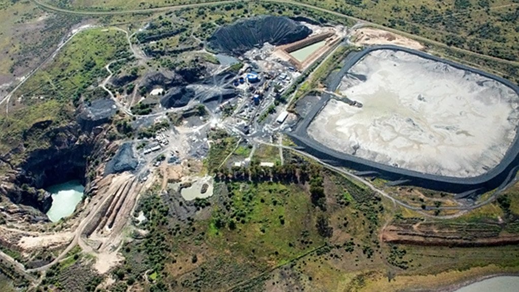 Lace diamond mine, South Africa 
