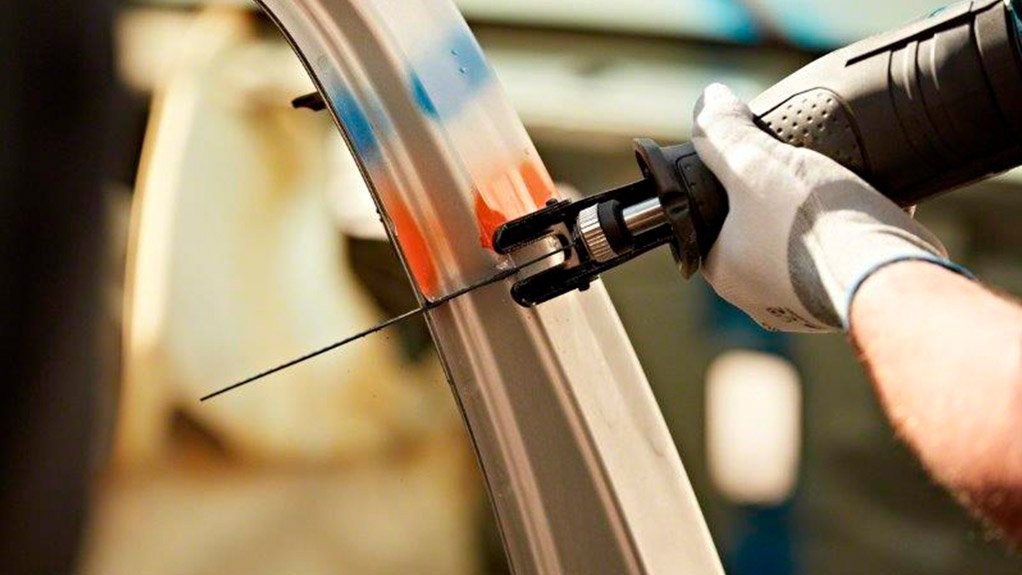 Bosch Sabre saw blades make light work of steel and wood