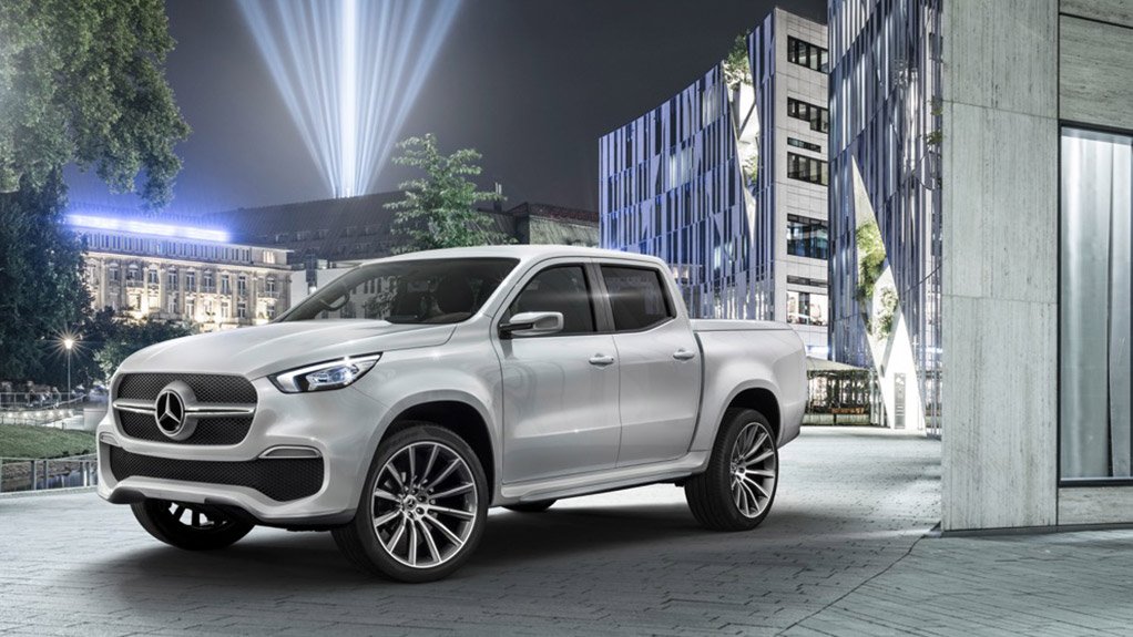 Mercedes-Benz has unveiled two design variants of the concept X-Class, one more rugged and the other more refined – this one is the more refined version