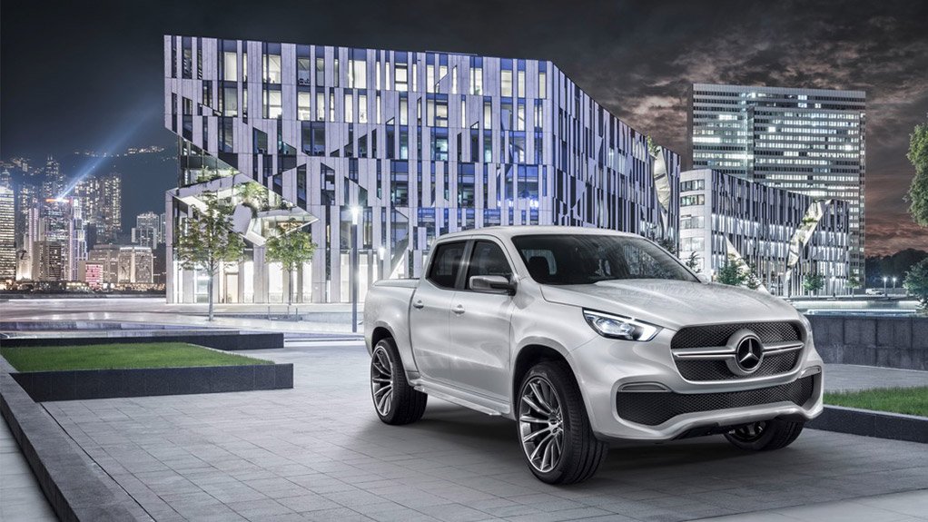 Mercedes-Benz has unveiled two design variants of the concept X-Class, one more rugged and the other more refined – this one is the more refined version