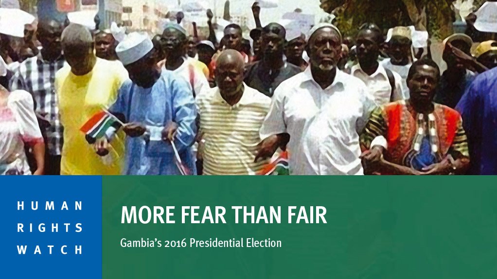 More Fear Than Fair – Gambia’s 2016 Presidential Election 
