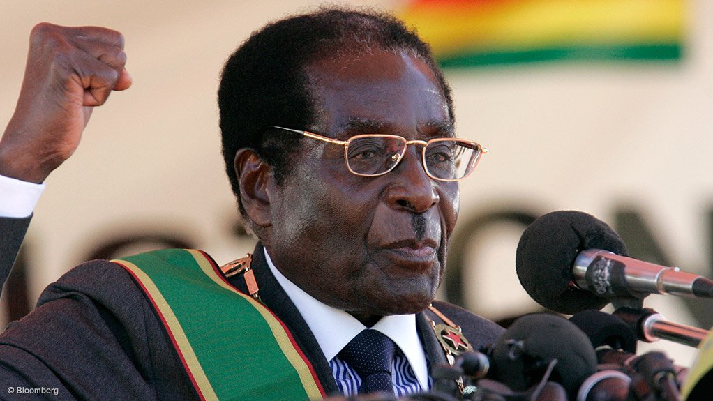 Zimbabwean President Robert Mugabe