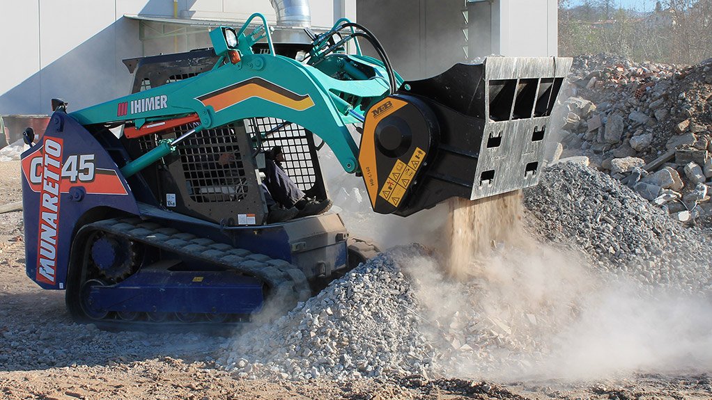 MB Crusher On Stage At Bauma Conexpo India 2016 
