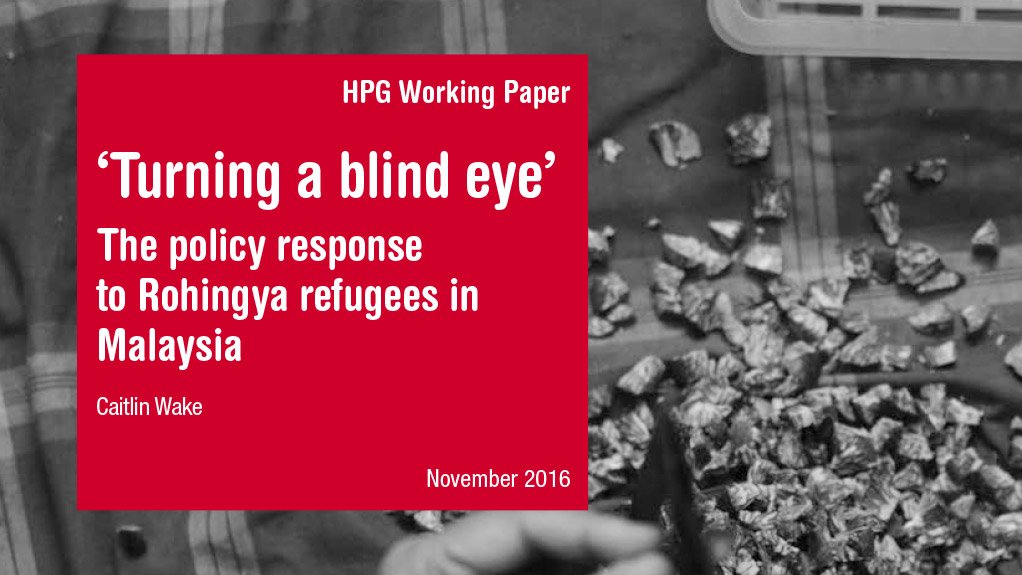 ‘Turning a blind eye’: the policy response to Rohingya refugees in Malaysia