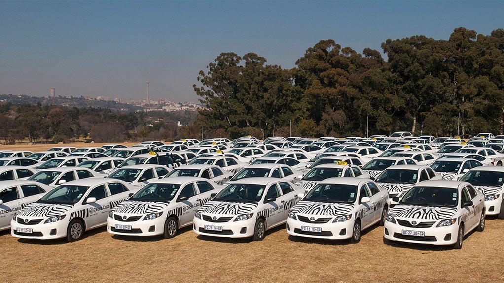 The Zebra Cab fleet