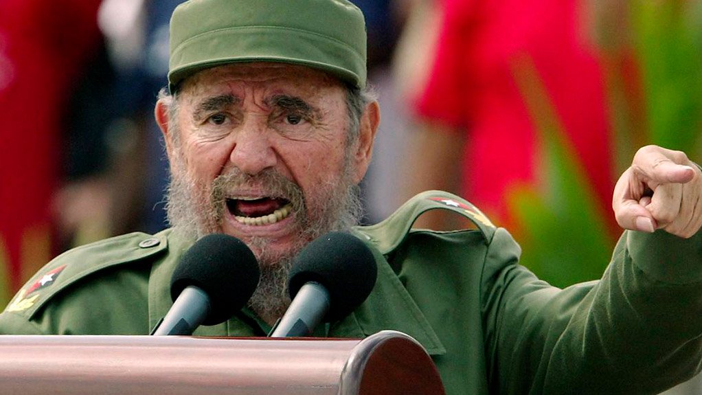 Former Cuban President Fidel Castro 