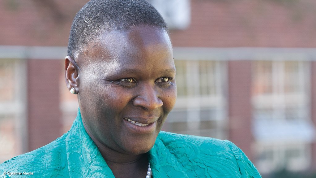 Suspended National Police Commissioner Riah Phiyega
