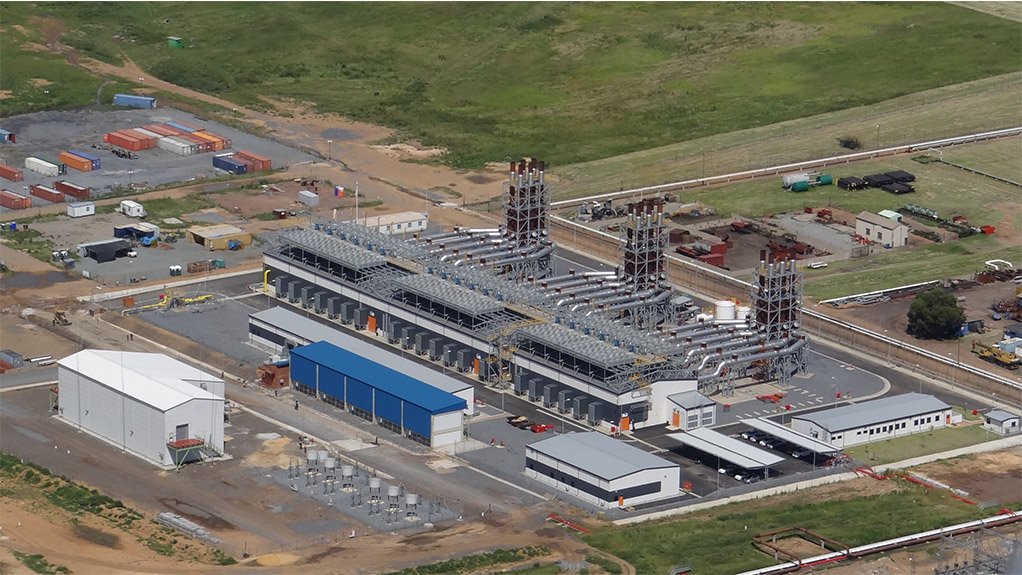The 180 MW Sasolburg gas-engine plant