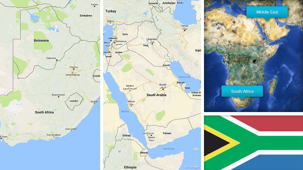 Liquid Sea submarine cable project, South Africa to the Middle East