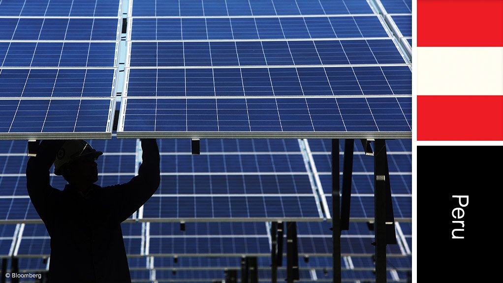 Rubi solar photovoltaic power plant project, Peru