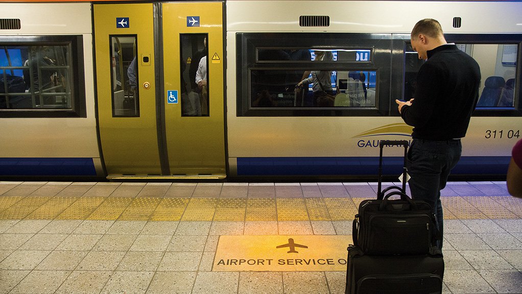 POSITIVE EXPERIENCE Gautrain link from OR Tambo International Airport is ‘really simple to use’