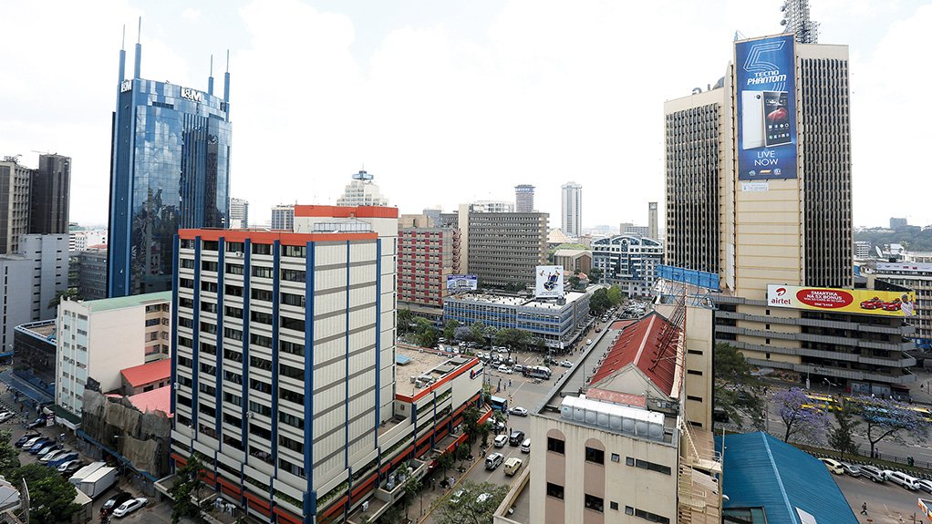 LOOKING EAST The Nairobi Commuter Rail project aims to build 7 km of new track to the Jomo Kenyatta International Airport