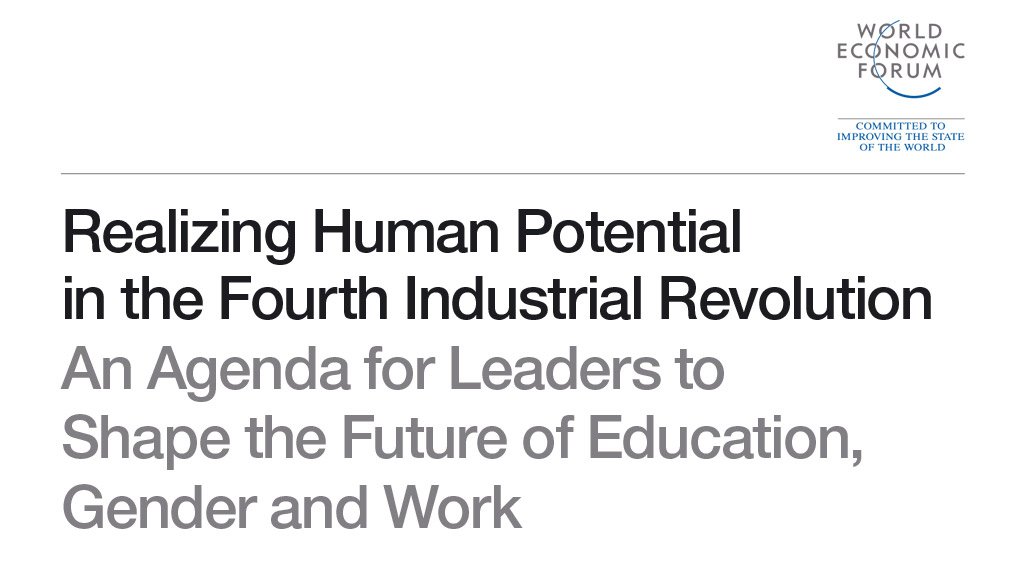  Realizing Human Potential in the Fourth Industrial Revolution