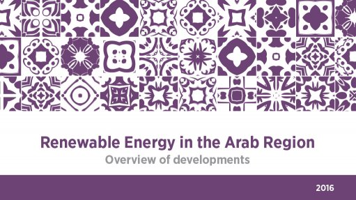 Renewable Energy in the Arab Region: Overview of developments 
