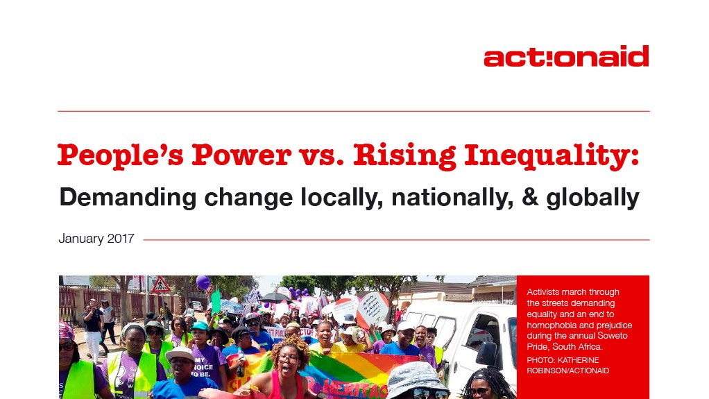  People’s Power vs. Rising Inequality: Demanding Change Locally, Nationally, & Globally 