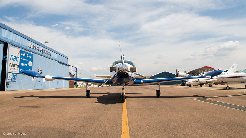 CONTENDER A Falcon 402 at Wonderboom Airport