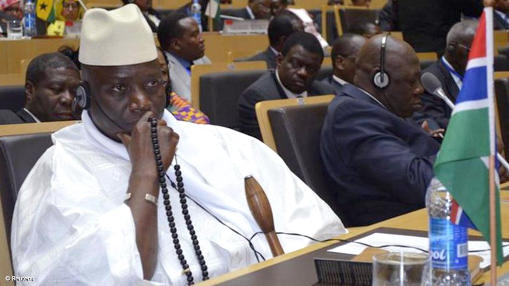 Gambian President Yahya Jammeh