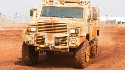Denel meeting mine-resistant vehicle contract from Namibia