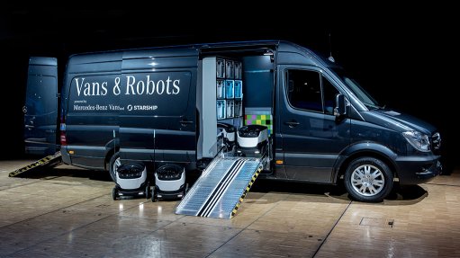 Mercedes-Benz invests in automated delivery robots
