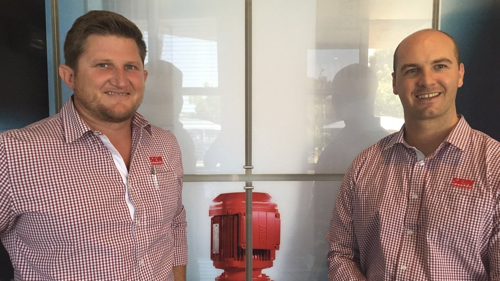 WILLEM STRYDOM AND CLIVE O’REILLY SEW Eurodrive SA’s products can help automotive manufacturers optimize their operations as they expand their product lines 