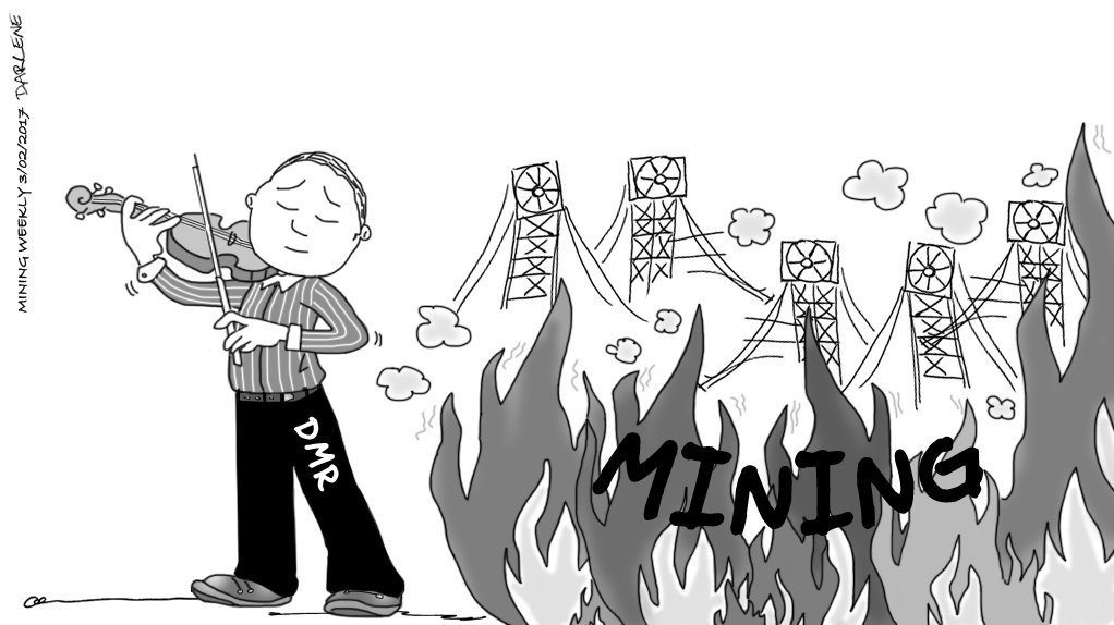 DMR FIDDLES WHILE MINING BURNS
