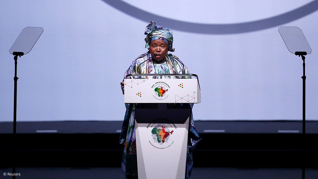 Chairperson of the African Union Commission Nkosazana Dlamini-Zuma