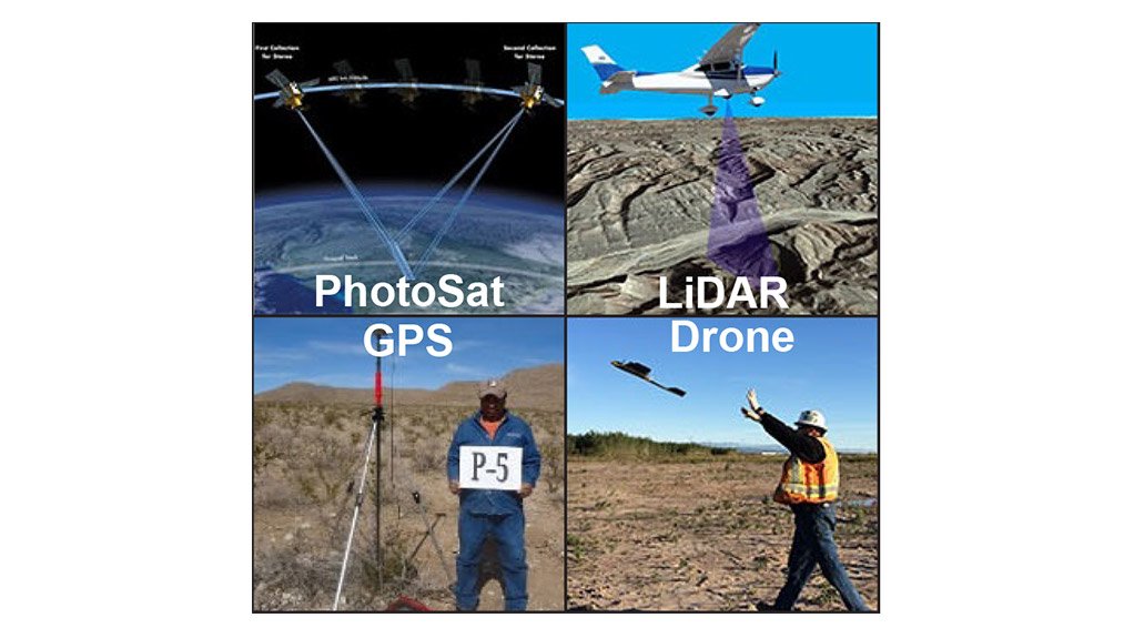 Comparison of PhotoSat, LiDAR, Drone and GPS Surveying 