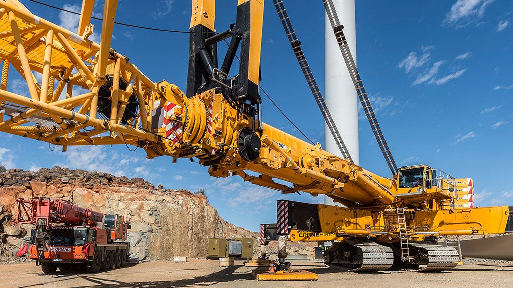 New Johnson Crane Hire Machine Reduces Turnaround Times For Wind Farm Lifts