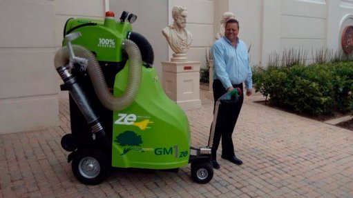 Zero-emission litter picker is SA’s next generation of cleaning equipment