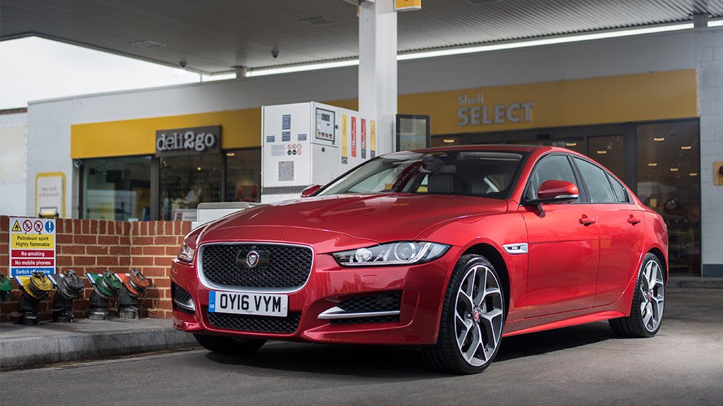 A number of updated Jaguar models now include in-car app payments for fuel